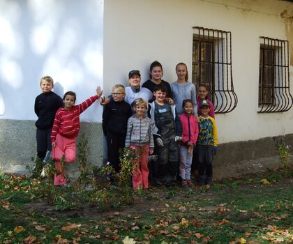 Dobrovolnická pomoc v parku | © Fototéka NPÚ