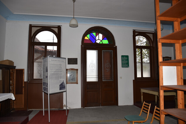 Hluboká, židovská čtvrť, nová synagoga, interiér