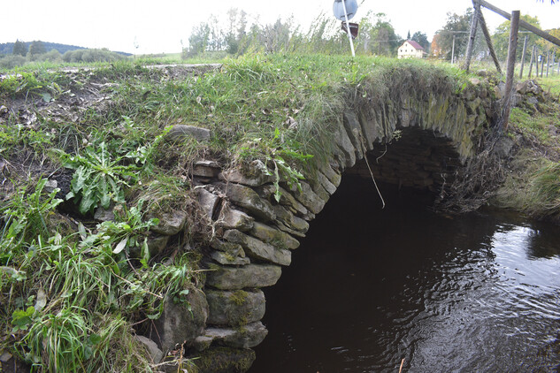 Olšina, klenutý mostek, č.ÚSKP 107362