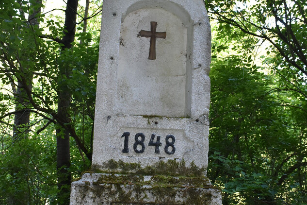 Rožmitál na Šumavě, křížová cesta, stav v roce 2025