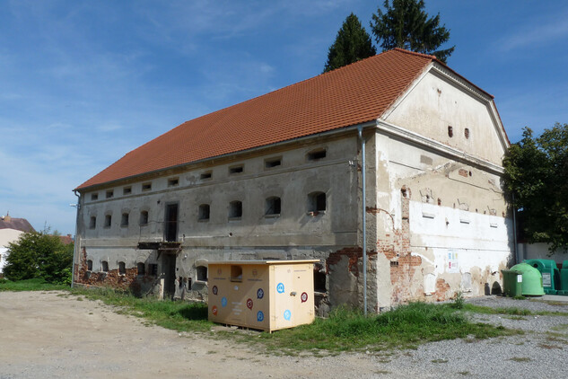 Volyně, sýpka, před obnovou