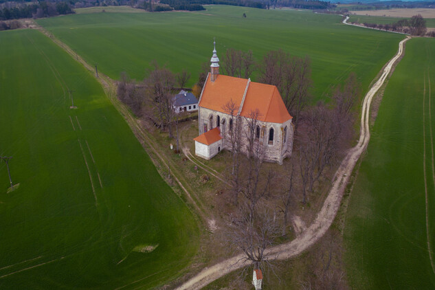 Slavonice, kostel Božího Těla a sv. Ducha, stav po obnově, foto: Libor Karásek, 2023