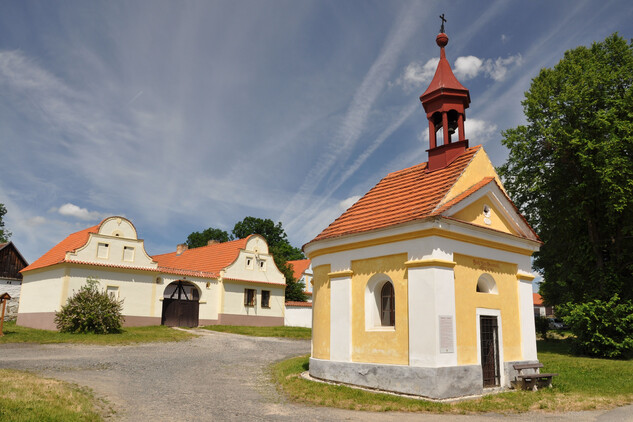 Krašovice (PI) - kaple sv. Jana Nepomuckého, 1883