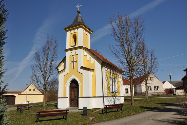 Chotýčany, okres České Budějovice, kaple sv. Václava, 1882