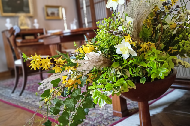 Květinová výzdoba v Ratibořicích