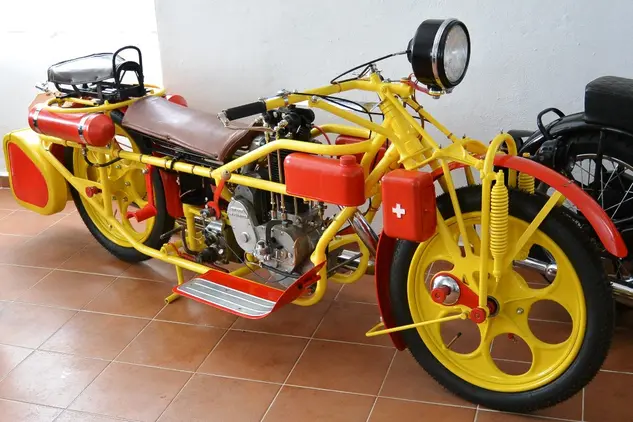 muzeum historických motocyklů