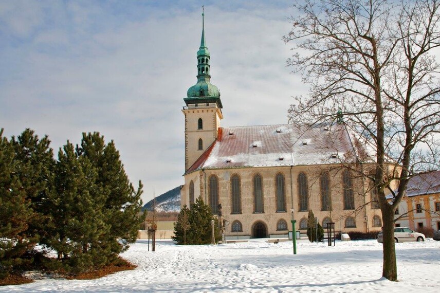 Foto archiv kostel Most