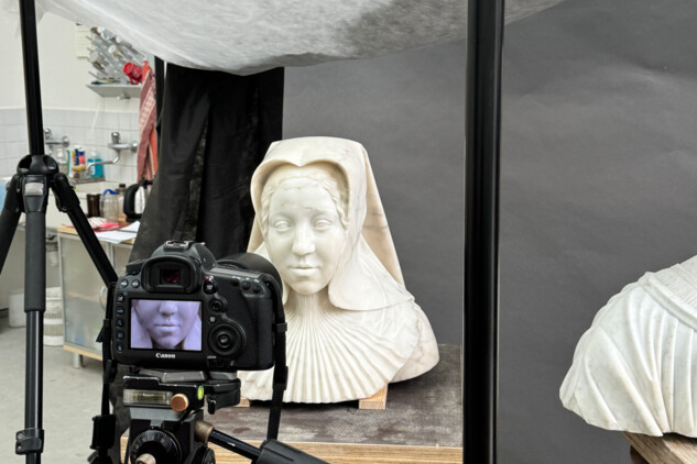 Fotografování bust | © Fototéka NPÚ