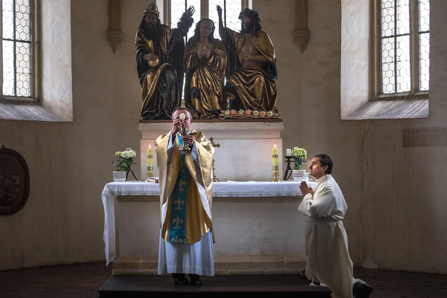 Hrad Švihov - Bohoslužba v hradní kapli | © foto Jiří Strašek