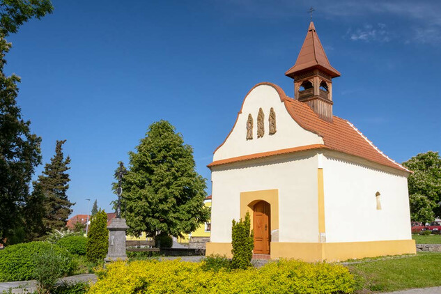 Cehnice – štítová kaple, stav v roce 2021, foto Pavel Hájek