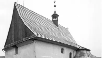 Vysočany (u Nového Bydžova), dřevěný kostel sv. Markéty