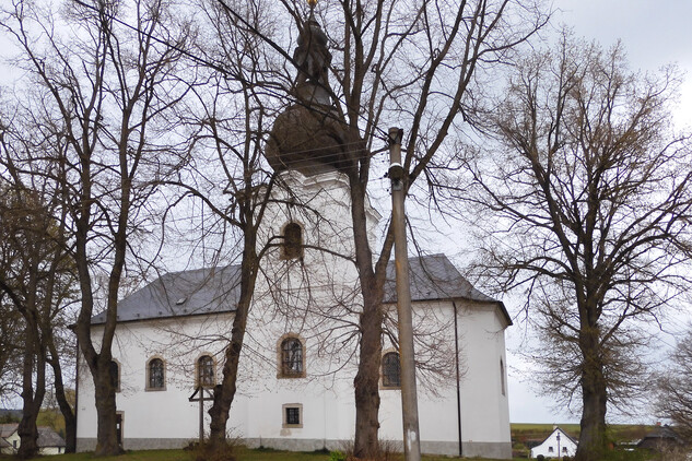 Kostel po obnově
