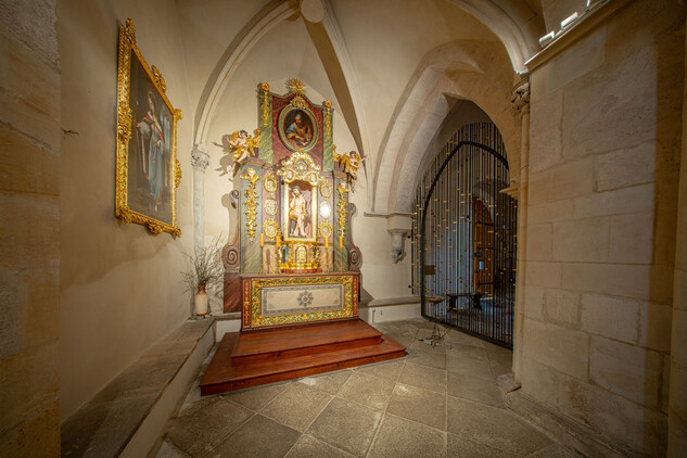 Chrám sv. Bartoloměje, kaple Božího hrobu