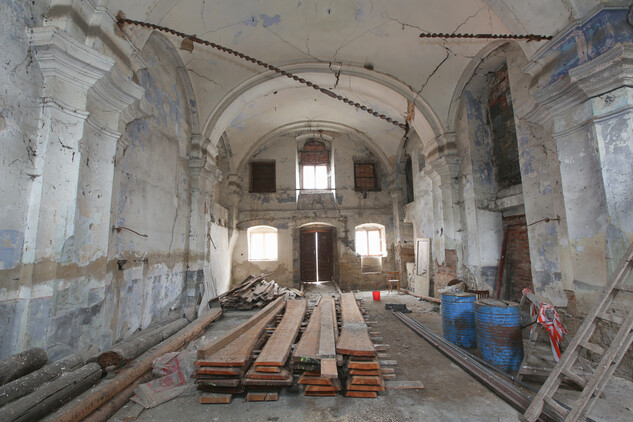 Synagoga v Budyni nad Ohří, před obnovou