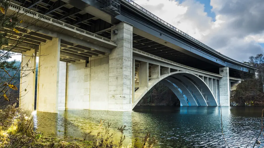 Vojslavický most, severní strana, po rekonstrukci, 2024