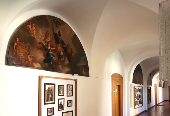 Cyklus lunetových obrazů ze života sv. Augustýna a Sv. rodiny v Havlíčkově Brodě, současné umístění obrazů 