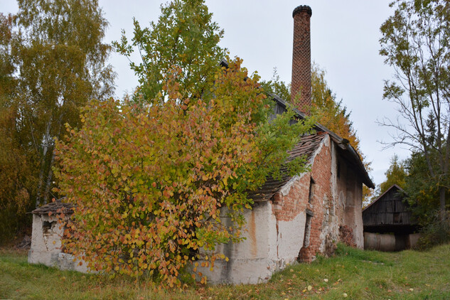 Cihelna Boubín, pec před obnovou