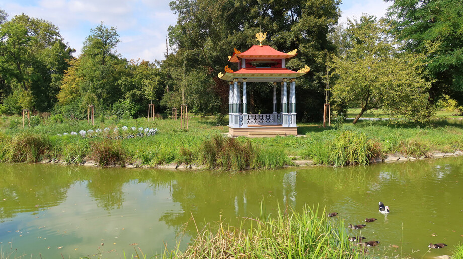 Čínský pavilon po obnově