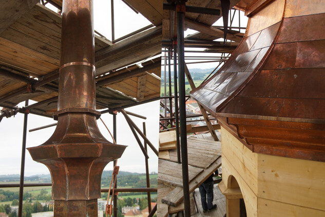 Detail klempířských prvků, 2025