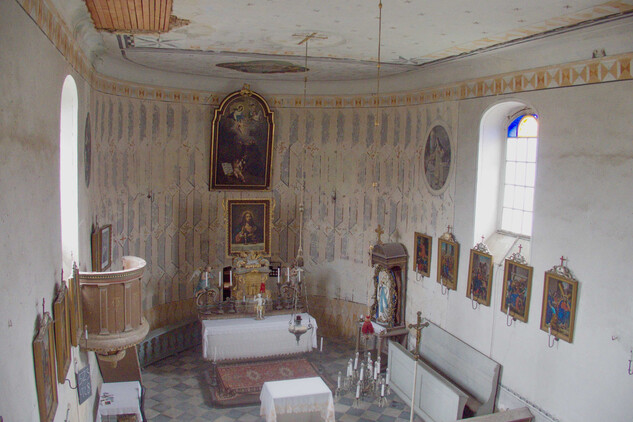 Kostel sv. Antonína Paduánského před obnovou