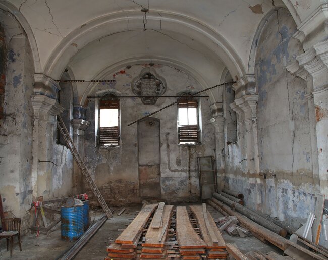 Synagoga v Budyni nad Ohří, před obnovou