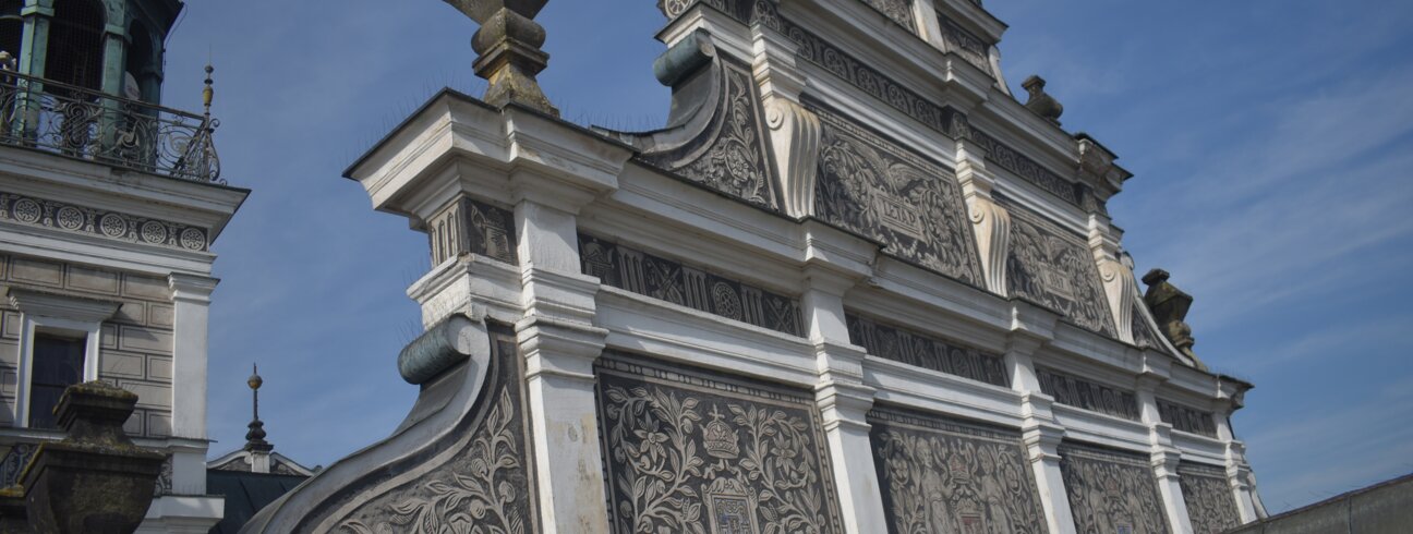 Západní štít po obnově