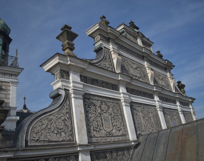 Západní štít po obnově