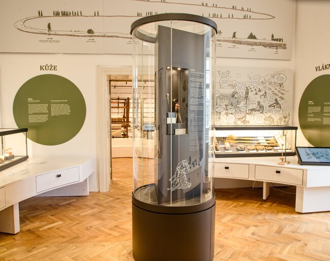Expozice Cesta kůže | © Muzeum jihovýchodní Moravy