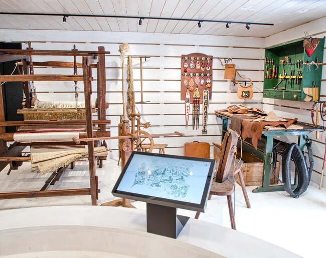 Expozice Cesta kůže | © Muzeum jihovýchodní Moravy