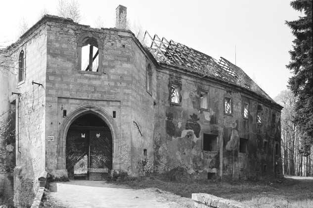 Východní průčelí východního křídla