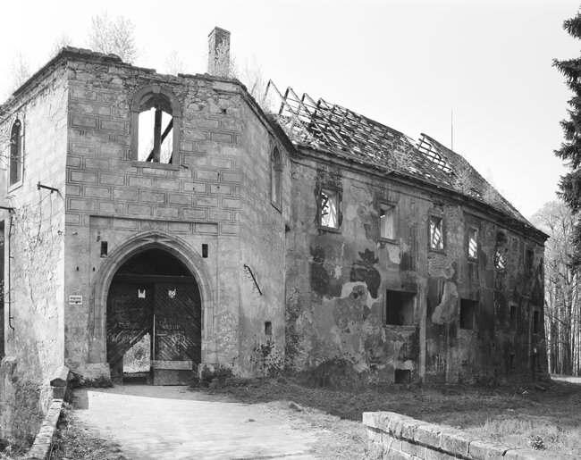 Východní průčelí východního křídla