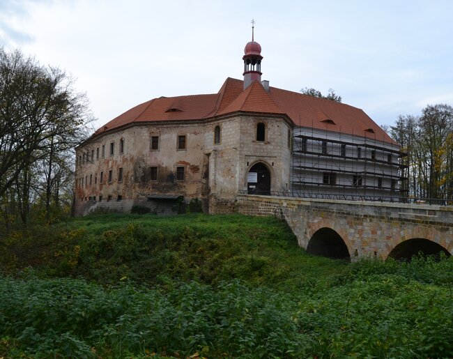 Pohled od jihovýchodu, 2017