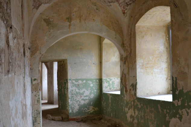 Severozápadní křídlo, chodba v přízemí, 2022