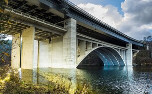 Vojslavický most, severní strana, po rekonstrukci 2024