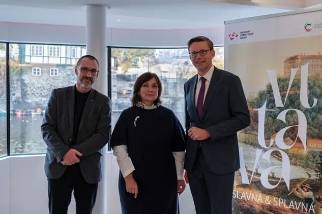 Tisková konference k projektu VLTAVA slavná a splavná
