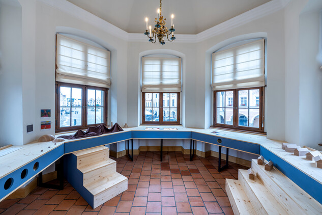 Telč, Galerie, věžka, po obnově, interaktivní studio