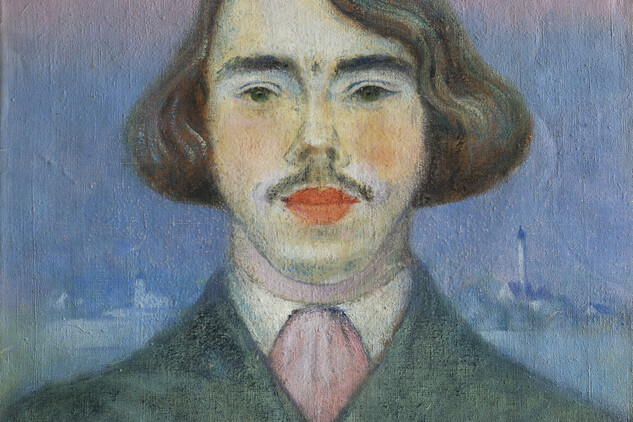 Jan Zrzavý, Vlastní podobizna, 1909 (olej, plátno) | © NGP
