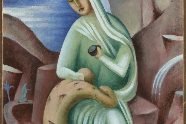 Jan Zrzavý, Milosrdný Samaritán, 1914–1915 (olej, plátno) | © NGP