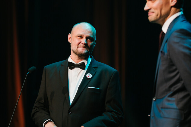 Předávající František Chupík
