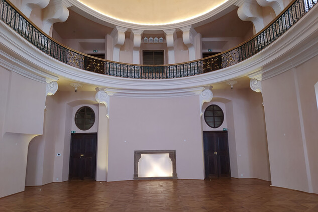 Zámek Jezeří – divadelní sál