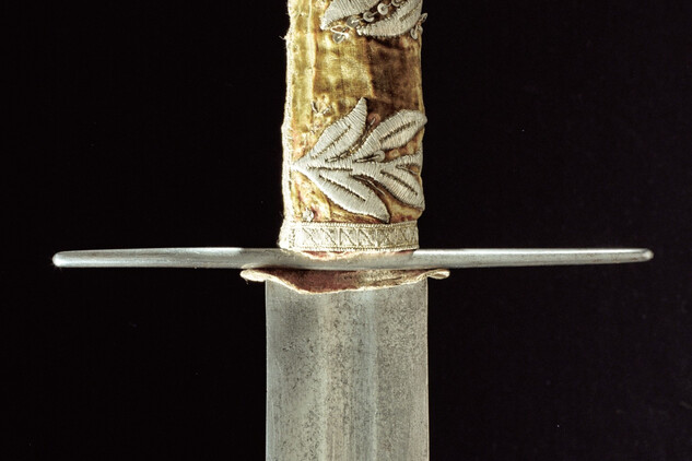 Kopie Svatováclavského meče - detail | © Správa Pražského hradu, foto: Jan Gloc