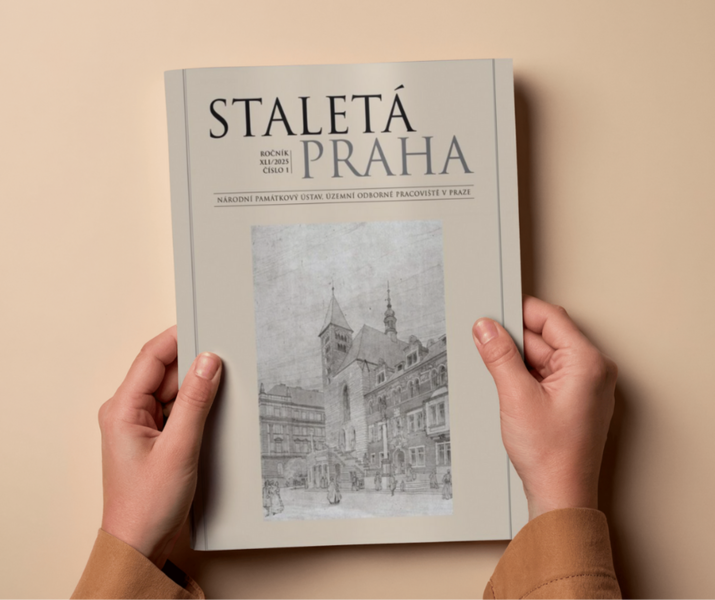 Ilustrační fotografie obálky časopisu Staletá Praha
