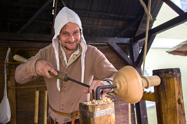 Historická řemesla DANAR, soustružník