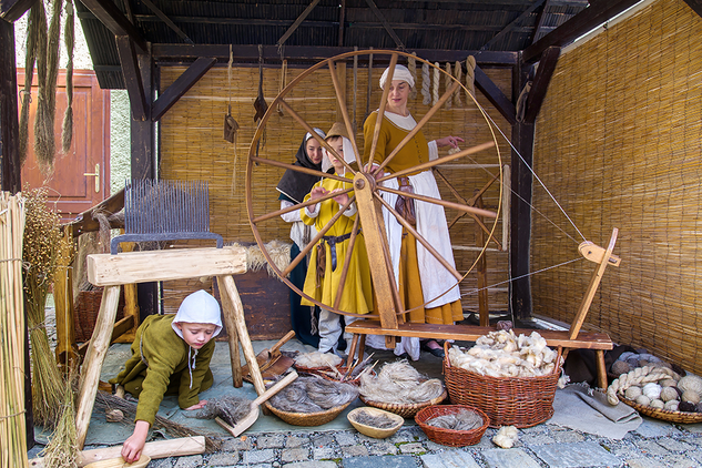 Historická řemesla DANAR, přadlena