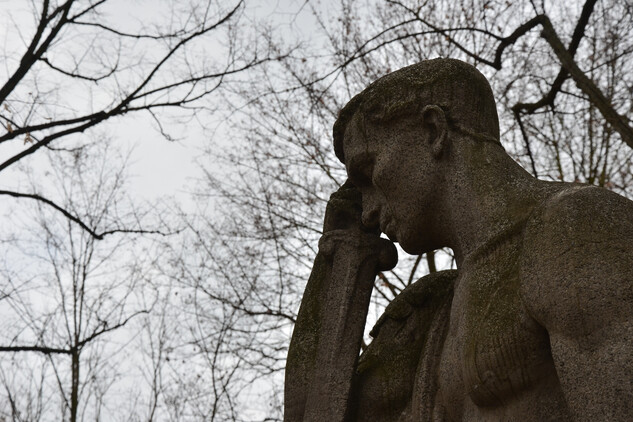 Písek, pomník padlým hrdinům z 1. sv. války, sochař František Žemlička | © NPÚ ÚOP ČB