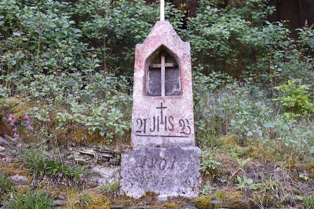 Rožmitál na Šumavě, křížová cesta, stav v roce 2025