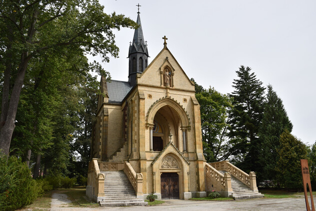 Nové Hrady, Buquoyská hrobka, foto Z. Kočková, NPÚ, 2025