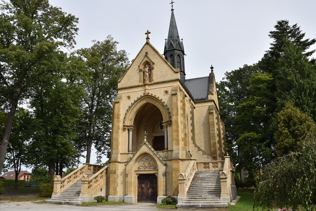 Nové Hrady, Buquoyská hrobka, foto Z. Kočková, 2025