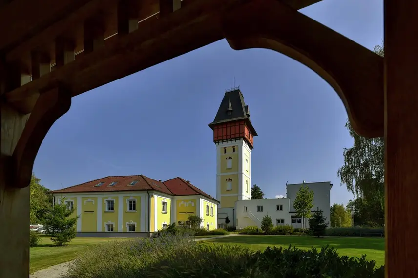 Zrekonstruovaná budova staré vodárny Zrekonstruovaná budova staré vodárny