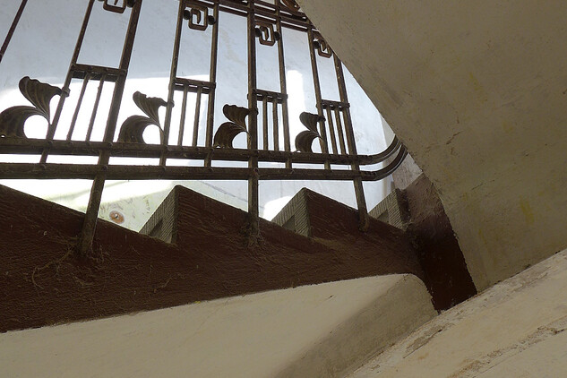 Hakaufův dvůr v Náchodě, detail schodiště | © NPÚ, ÚOP v Josefově, foto Adam Zezula 2018